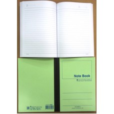 25K 綠色平裝筆記本100入